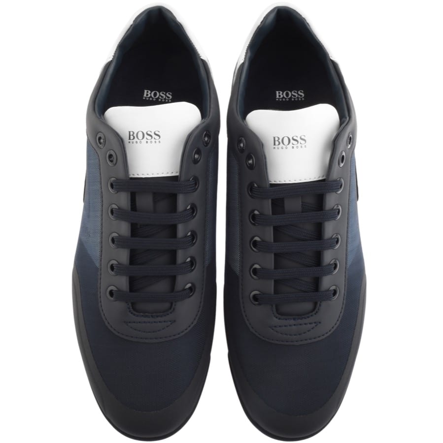 Alternative Image for ProductBOSS HUGO BOSS Saturn Lowp Trainers Navy3